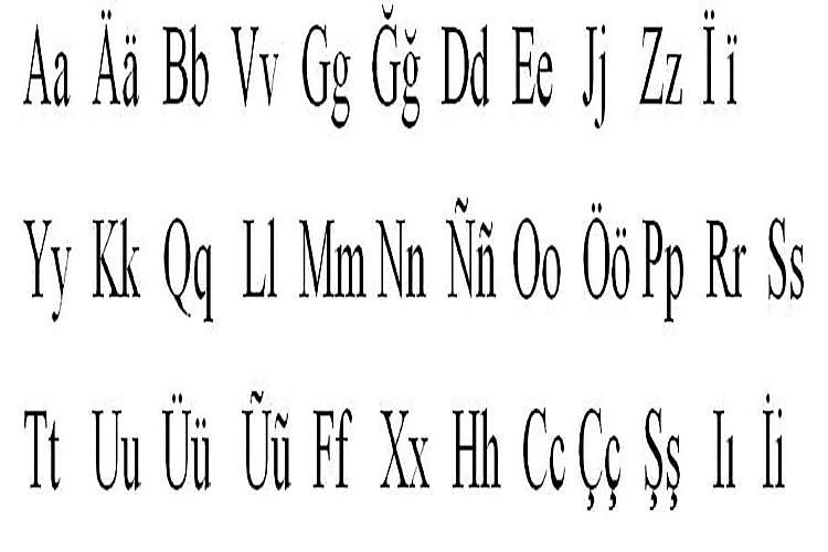 фото Вариант нового казахского алфавита на латинице покажут осенью